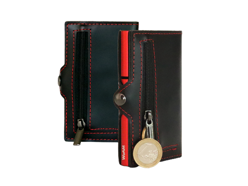 WalliM Second Cartera de cuero y tarjetero